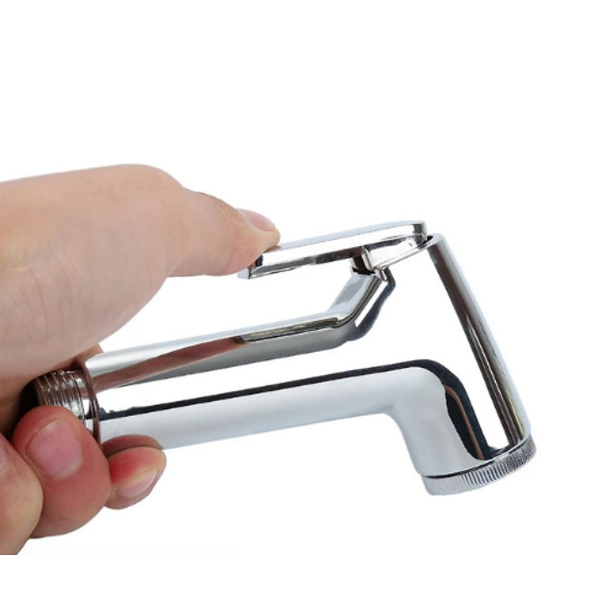 Silver Chrome Plated Handheld Sprayer Shower Faucet...